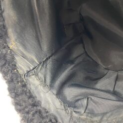 Karakulio ir lapės kailio skrybėlaitė (54 cm) 24x27x16 cm