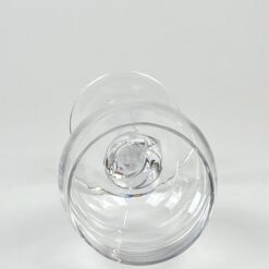 Krištolinės taurės 4 vnt. komplektas po 200 ml 7,5×7,5×18 cm