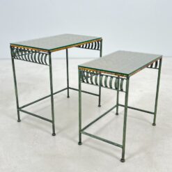 Metaliniai lizdiniai staliukai 2 vnt. komplektas 33x53x52,5 cm