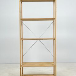 Pastatoma pušies medžio lentyna 30,5x69x170 cm