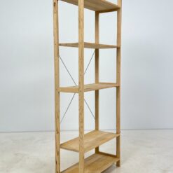 Pastatoma pušies medžio lentyna 30,5x69x170 cm