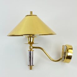 Metalinis sieninis aukso spalvos šviestuvas 32,5x25x30 cm