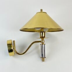 Metalinis sieninis aukso spalvos šviestuvas 32,5x25x30 cm