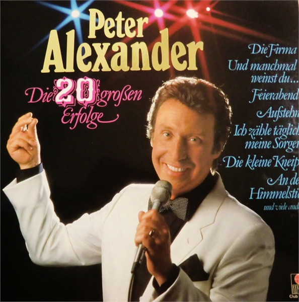 ALP20687P_1767293731 Peter Alexander – 1979 – Die 20 Großen Erfolge