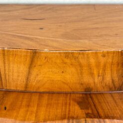 Art Deco stiliaus dviejų stalčių riešutmedžio konsolė 43x107x88,5 cm