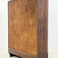 Mid Century komoda cu centrine įstiklinta dalimi 34×123,5×154,5 cm