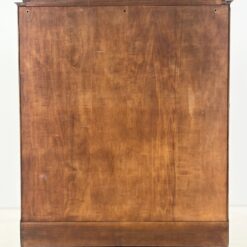 Mid Century komoda cu centrine įstiklinta dalimi 34×123,5×154,5 cm