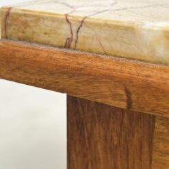 Art Deco spintelės akmeniniais stalviršiais 2 vnt. komplektas 38x60x70 cm