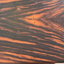 Mid Century juodmedžio lukšto pastatoma lentyna 36,5x72x53,5 cm