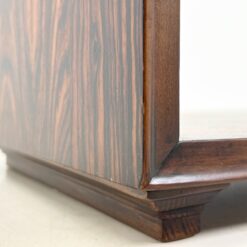 Mid Century juodmedžio lukšto pastatoma lentyna 36,5x72x53,5 cm