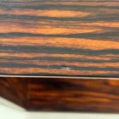 Mid Century juodmedžio lukšto pastatoma lentyna 36,5x72x53,5 cm