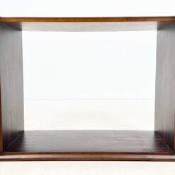 Mid Century juodmedžio lukšto pastatoma lentyna 40x80x62 cm