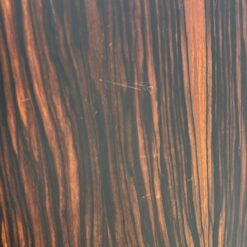 Mid Century juodmedžio lukšto pastatoma lentyna 40x80x62 cm