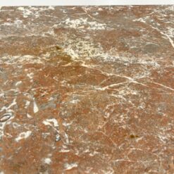 Art Nouveau stiliaus židinio apdaila iš marmuro ir metalo 51x93x125 cm