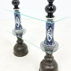 Pastatoma dviejų aukštų lentyna 21x70x77 cm