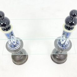 Pastatoma dviejų aukštų lentyna 21x70x77 cm