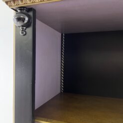 Art Nouveau stiliaus sendinta knygų lentyna 43×123,5×256 cm