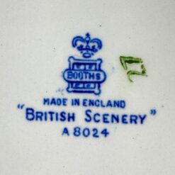 Keramikinė Booths gili lėkštė “British Scenery” A8024 24,5×24,5×4 cm