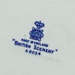 Keramikinė Booths gili lėkštė “British Scenery” A8024 24,5×24,5×4 cm