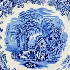 Keramikinė Booths lėkštė “British Scenery” A8024 25x25x2,5 cm