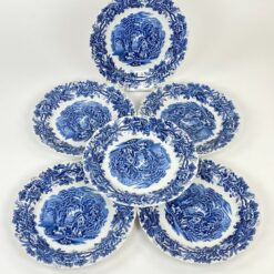 Keramikinė Booths lėkštė “British Scenery” A8024 25x25x2,5 cm