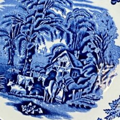 Keramikinė Booths lėkštė “British Scenery” A8024 25x25x2,5 cm