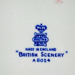 Keramikinė Booths lėkštė “British Scenery” A8024 25x25x2,5 cm