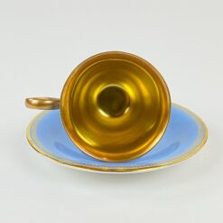 Porcelianiniai Tirschenreuth puodelis 80 ml ir lėkštutė 2 vnt. komplektas