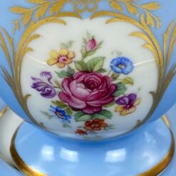 Porcelianiniai Tirschenreuth puodelis 80 ml ir lėkštutė 2 vnt. komplektas