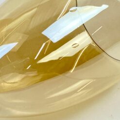 Stiklinė aukso atspalvio taurė 130 ml 6x6x14,5 cm