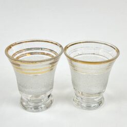 Stiklinės taurelės 2 vnt. komplektas po 30 ml 4,5×4,5×5,5 cm