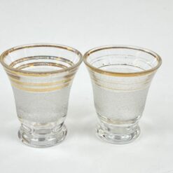 Stiklinės taurelės 2 vnt. komplektas po 30 ml 4,5×4,5×5,5 cm