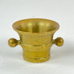 Žalvarinis indelis (prieskonių grūstuvė) 6,5x8x4,5 cm