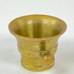 Žalvarinis indelis (prieskonių grūstuvė) 6,5x8x4,5 cm