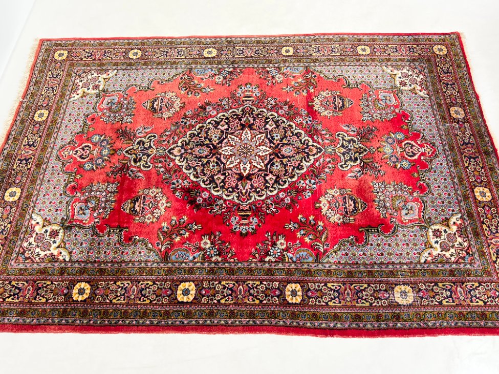 DN0467-kilimai-3 Vilnonis rankų darbo kilimas “Tabriz” 306x221x0,2 cm