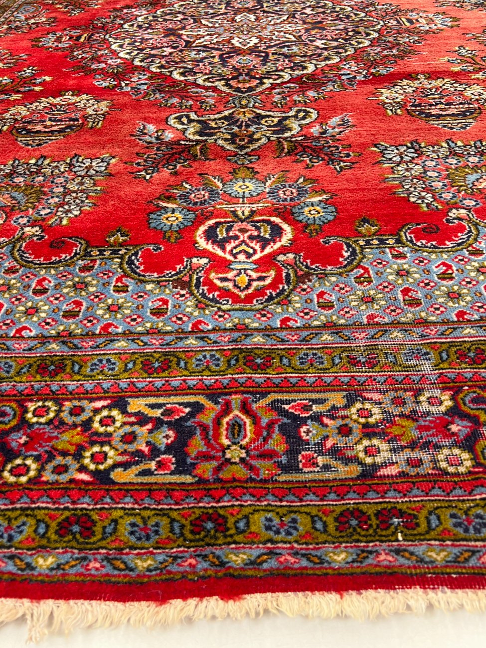 DN0467-kilimai-8 Vilnonis rankų darbo kilimas “Tabriz” 306x221x0,2 cm