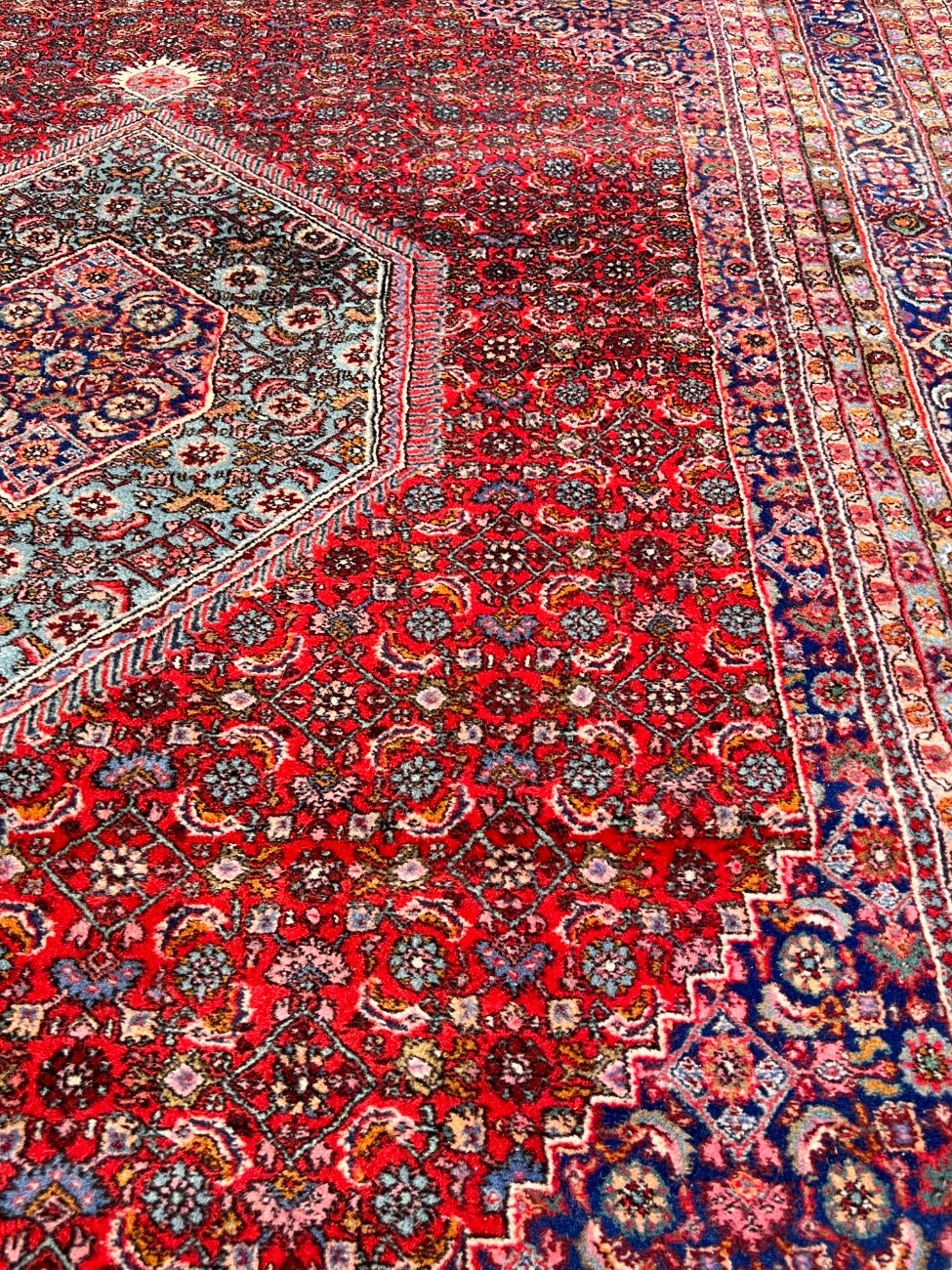 DN0470-kilimai-9 Vilnonis rankų darbo kilimas “Bidjar” 330x223x0,5 cm