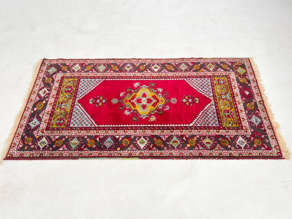 DN0475-kilimai-3 Vilnonis rankų darbo kilimas 190x96x0,4 cm