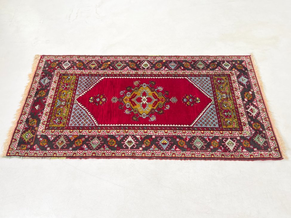 DN0475-kilimai-4 Vilnonis rankų darbo kilimas 190x96x0,4 cm