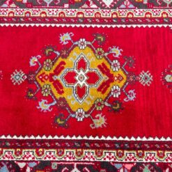 Vilnonis rankų darbo kilimas 190x96x0,4 cm