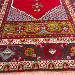 Vilnonis rankų darbo kilimas 190x96x0,4 cm