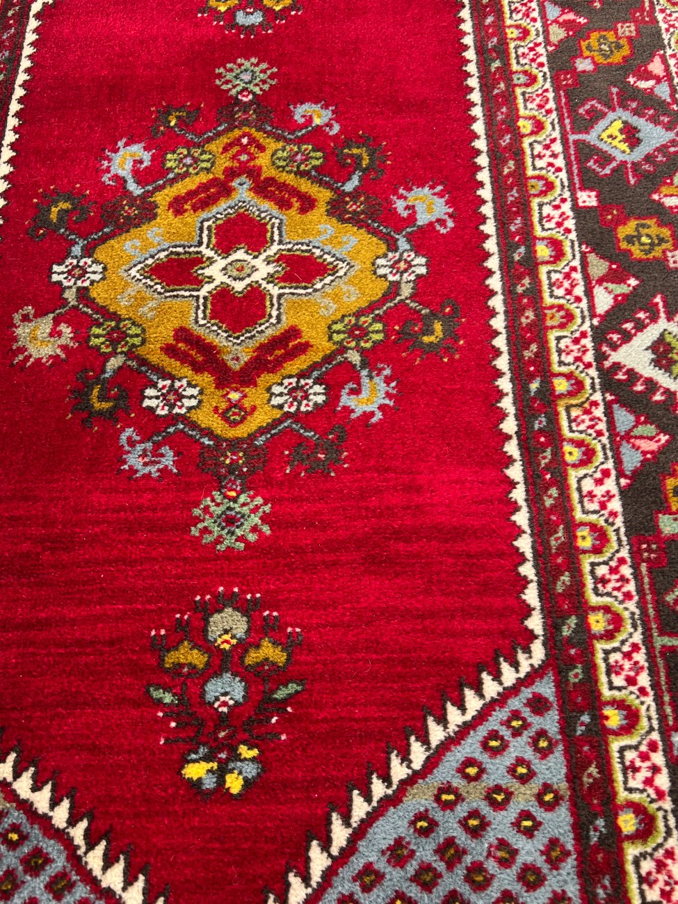 DN0475-kilimai-9 Vilnonis rankų darbo kilimas 190x96x0,4 cm