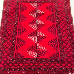 Vilnonis rankų darbo kilimas 140x100x0,4 cm