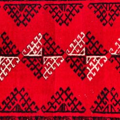 Vilnonis rankų darbo kilimas 140x100x0,4 cm