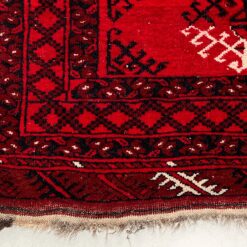 Vilnonis rankų darbo kilimas 140x100x0,4 cm