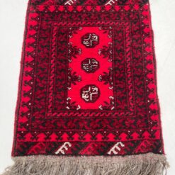 Vilnonis rankų darbo kilimėlis “Bukhara” 85x55x0,7 cm