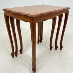 Ąžuoliniai lizdiniai staliukai 3 vnt. komplektas 36x55x50,5 cm