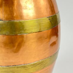 Varinė ąsočio formos skėtinė su žalvario detalėmis ir rankena 24x35x54,5 cm