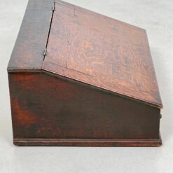 Senovinis ąžuolinis sekreteras / rašymo staliukas XIX a. 47x63x28 cm