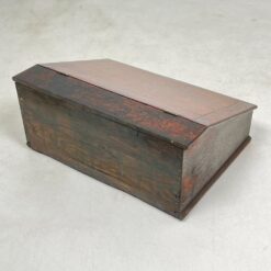 Senovinis ąžuolinis sekreteras / rašymo staliukas XIX a. 47x63x28 cm